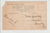 RPPC Real Photo Postcard of a Lady at Willow Grove Park Galleries Philadelphia Willow Grove Abington Township Montgomery County Pennsylvania