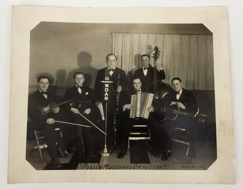 1936 Polish Musicians Orchestra Photo