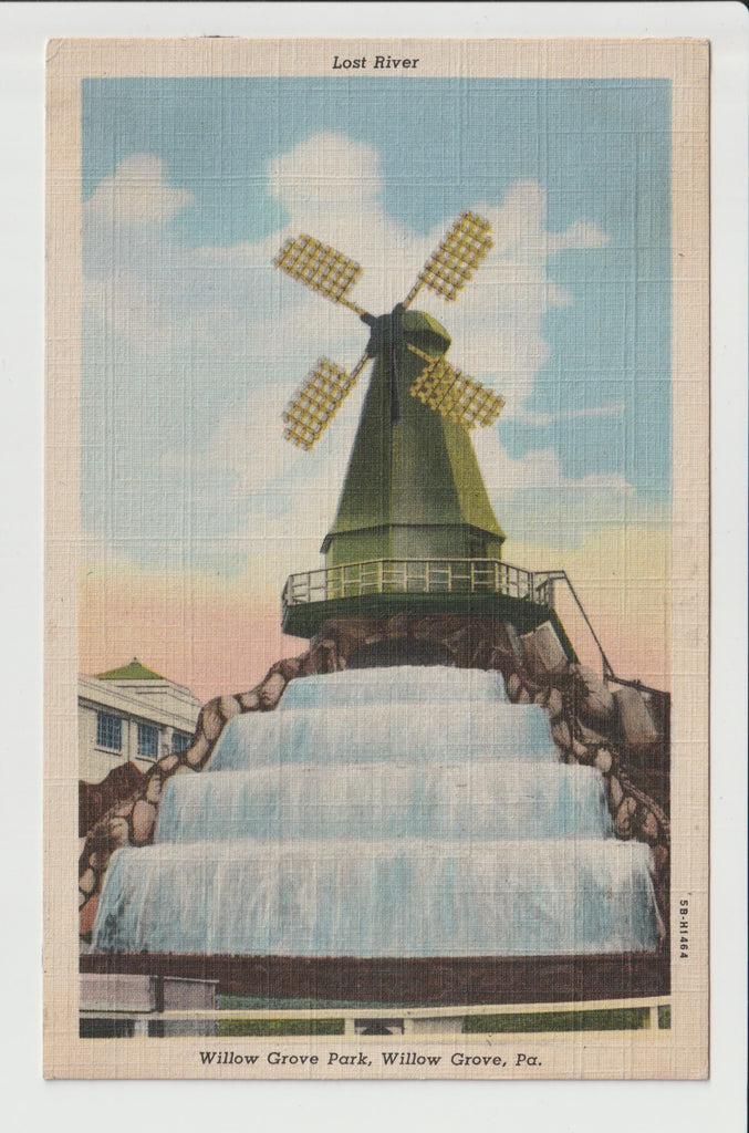Lost River Windmill at Willow Grove Park Philadelphia Willow Grove Abington Township Montgomery County Pennsylvania