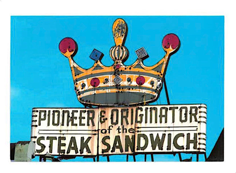 Pat's King of Steaks Postcard