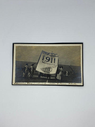 1912 Real Photo Postcard University of Pennsylvania Alumni Day