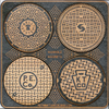 Philly Manhole Cover Magnets